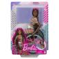 Preview: Barbie Fashionistas Doll 166 with Wheelchair & Crimped Brunette Hair