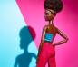 Preview: Barbie Looks Natural Black Hair, Color Block Crop Top