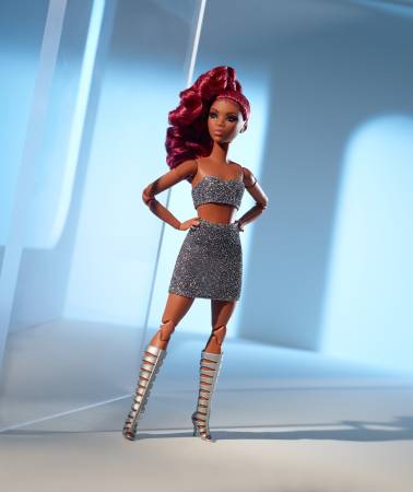 Barbie Looks Doll Petite, Curly Red Hair