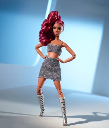 Barbie Looks Doll Petite, Curly Red Hair