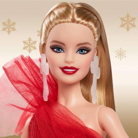 Barbie Signature Holiday Puppe Blond