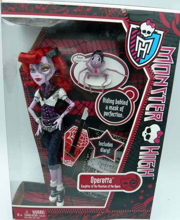 Monster High Doll Operetta