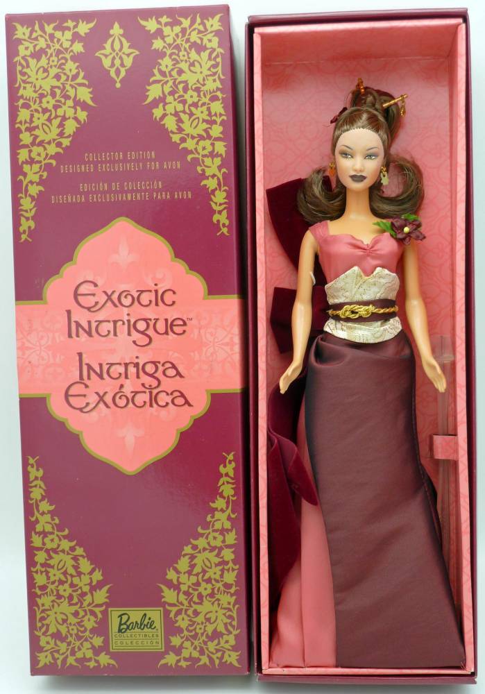 Avon Exclusive Exotic Intrigue Blonde Barbie(バービー) Doll ドール