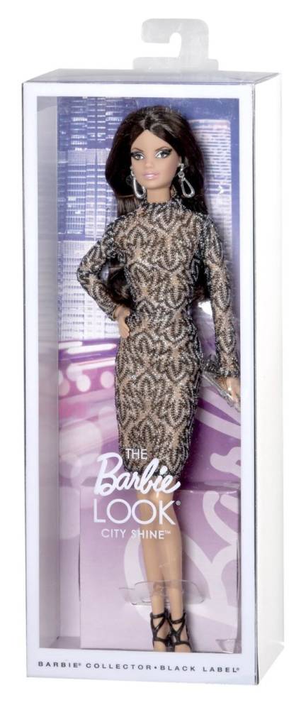 City Shine Barbie Doll Lace Dress